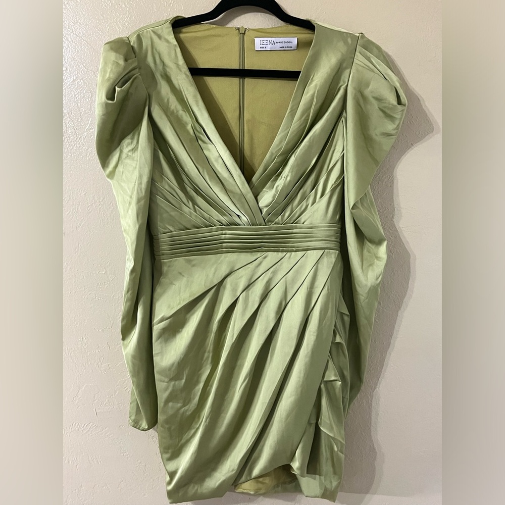 Elegant Green Mini Dress